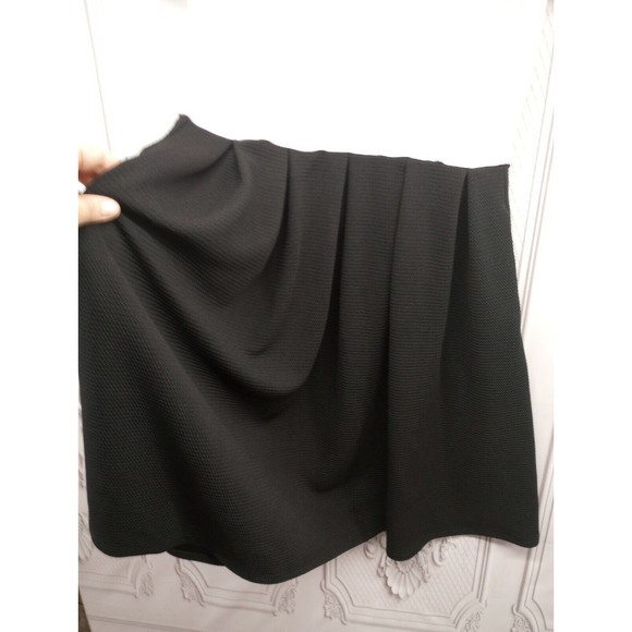 LuLaRoe Dress Womens Size M Pastel Pink & Black Fit & Flare Back Zipper Textured - Picture 8 of 16